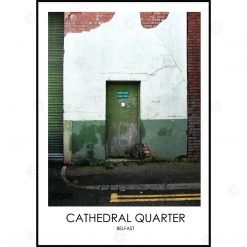 DC Photography CATHEDRAL QUARTER BELFAST - Contemporary Photography Print From Northern Ireland