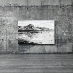 Stephen Farnan Studio CROAGH PATRICK AT CLEW BAY - Mountain The Reek West Of Ireland County Mayo By Stephen Farnan Places