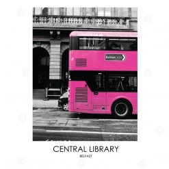 DC Photography CENTRAL LIBRARY BELFAST - Contemporary Photography Print From Northern Ireland