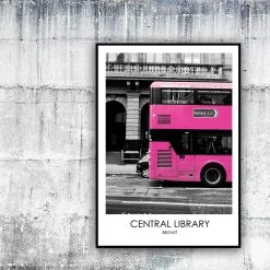 DC Photography CENTRAL LIBRARY BELFAST - Contemporary Photography Print From Northern Ireland