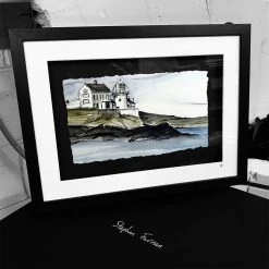 Stephen Farnan Studio CROOKHAVEN LIGHTHOUSE - Most Southwestern Tip Ireland County Cork By Stephen Farnan Places