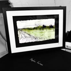 Stephen Farnan Studio Places THE CURRAGH - (C) Irish Horse Racecourse County Kildare By Stephen Farnan