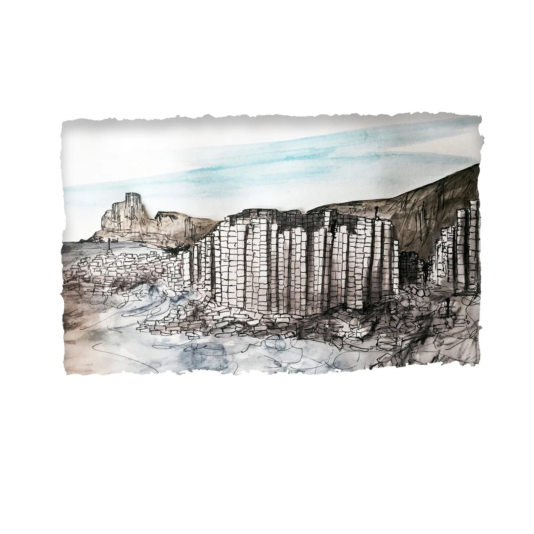 Stephen Farnan Studio THE GIANTS CAUSEWAY - Coastal County Antrim By Stephen Farnan
