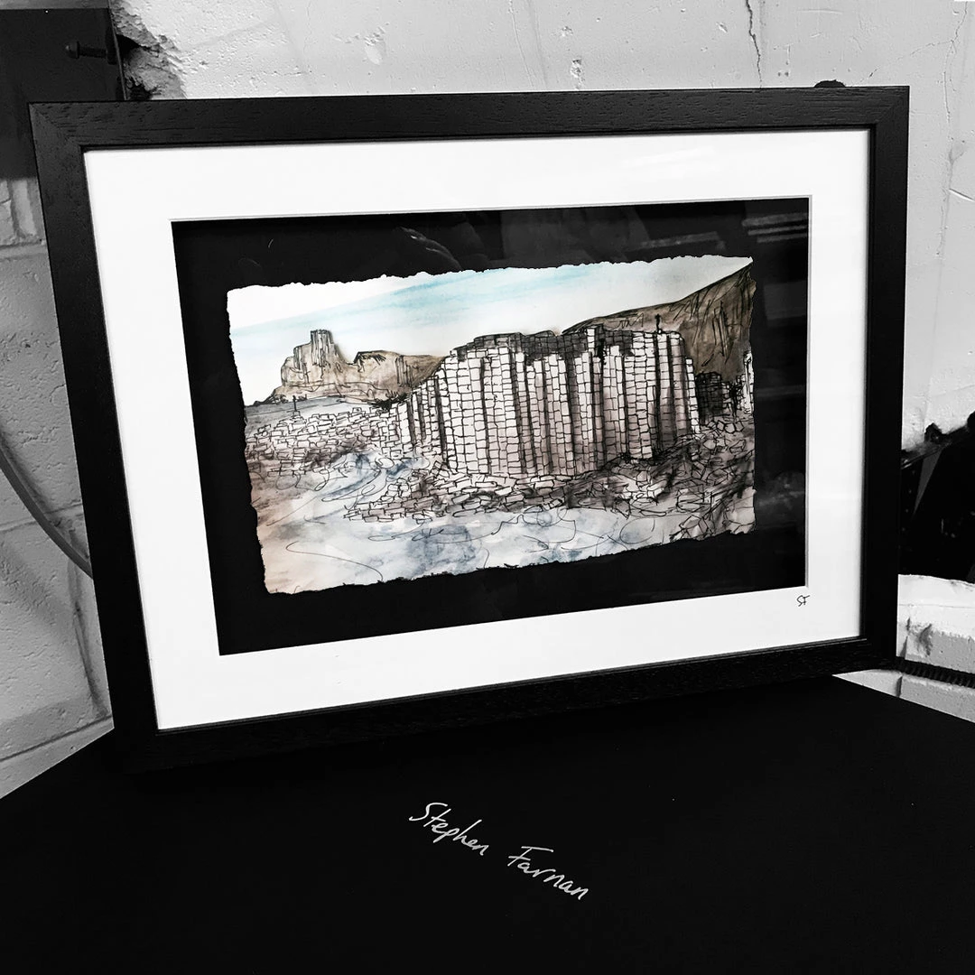 Stephen Farnan Studio THE GIANTS CAUSEWAY - Coastal County Antrim By Stephen Farnan
