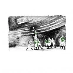 Stephen Farnan Studio Places THE CATCH - Ireland England Rugby Lineout Croke Park County Dublin By Stephen Farnan