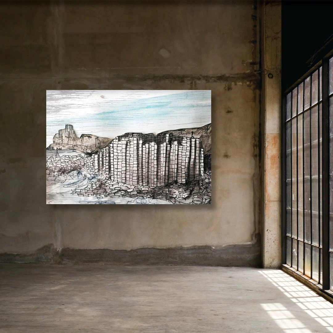 Stephen Farnan Studio THE GIANTS CAUSEWAY - Coastal County Antrim By Stephen Farnan