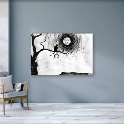 Stephen Farnan Studio The Cat And The Moon - By Stephen Farnan