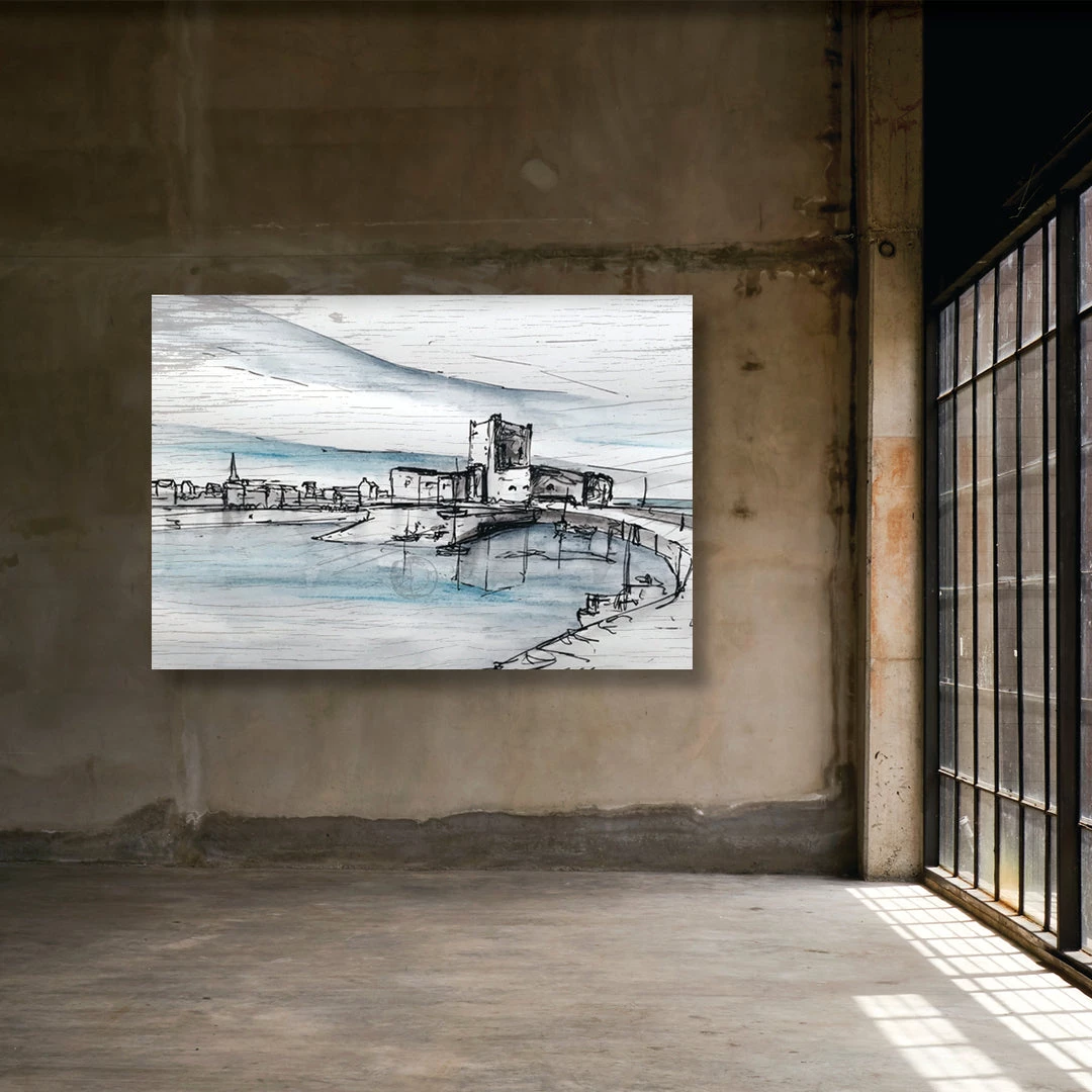 Stephen Farnan Studio Places CARRICKFERGUS CASTLE - County Antrim By Stephen Farnan