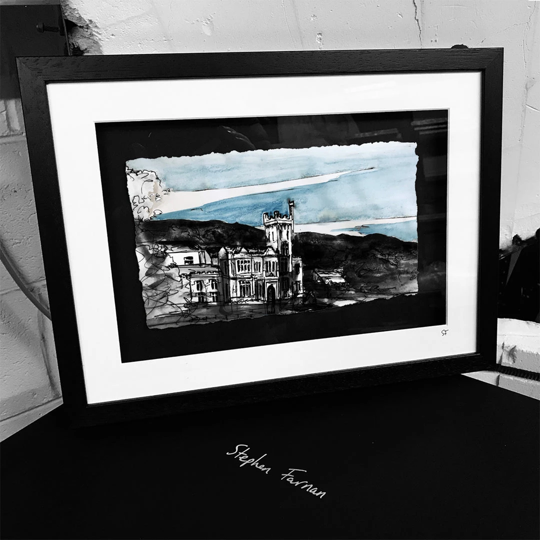 Stephen Farnan Studio Places Castle Eske - County Donegal By Stephen Farnan