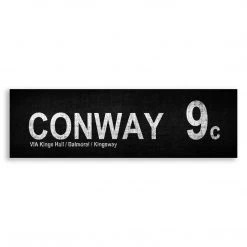 Belfast Canvas Co. CONWAY / Via Kings Hall / Balmoral / Kingsway 9c