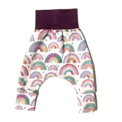 Cotton Caterpillars Rainbow Harem Pants For Babies