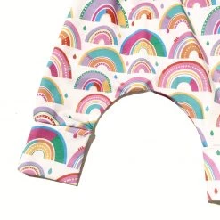 Cotton Caterpillars Rainbow Harem Pants For Babies