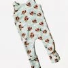 Cotton Caterpillars Fox Dungarees For Babies Baby