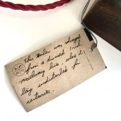 Copperfish Clare Island Table Lamp - Ancient Irish Wood Home Accessories