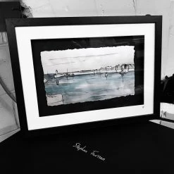 Stephen Farnan Studio Places DONAGHADEE HARBOUR - Town Ards Peninsula County Down By Stephen Farnan