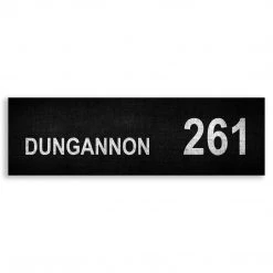Belfast Canvas Co. Canvas Bus Signs DUNGANNON 261