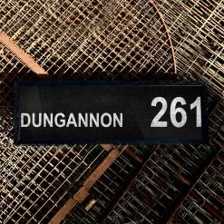 Belfast Canvas Co. Canvas Bus Signs DUNGANNON 261