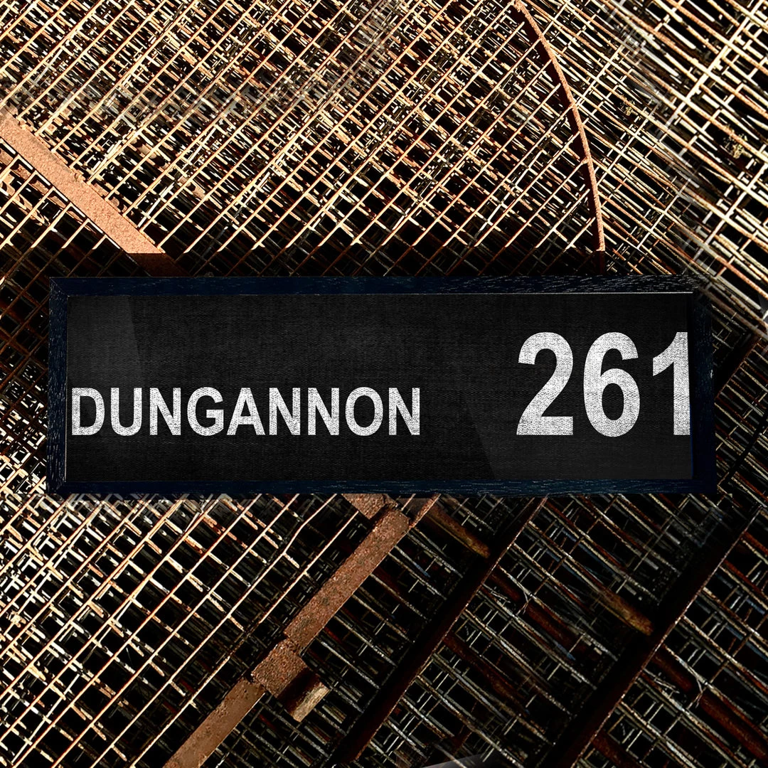 Belfast Canvas Co. Canvas Bus Signs DUNGANNON 261