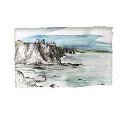 Stephen Farnan Studio DUNLUCE CASTLE - Medieval Ruins North Coast County Antrim By Stephen Farnan