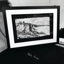 Stephen Farnan Studio DUNLUCE CASTLE - Medieval Ruins North Coast County Antrim By Stephen Farnan Places