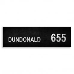 Belfast Canvas Co. DUNDONALD 655 Canvas Bus Signs
