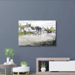 Stephen Farnan Studio DESMOND CASTLE, ADARE - 13th Century Norman Castle Ring Fort County Limerick By Stephen Farnan Places