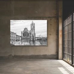 Stephen Farnan Studio Places THE GUILDHALL, DERRY - Walled City County Derry By Stephen Farnan