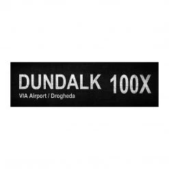 Belfast Canvas Co. Canvas Bus Signs DUNDALK 100X Via Airport / Drogheda