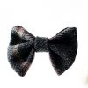 Dont Forget The Dog CHARCOAL DOG DICKIE BOW- Made In Ireland