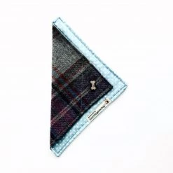 Dont Forget The Dog BLUE POLKA DOT Dog Bandana - Made In Ireland