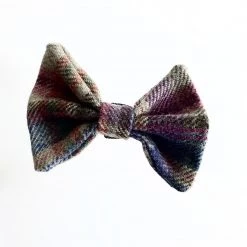 Dont Forget The Dog PINKISH MULTICOLOURED DOG DICKIE BOW - Made In Ireland