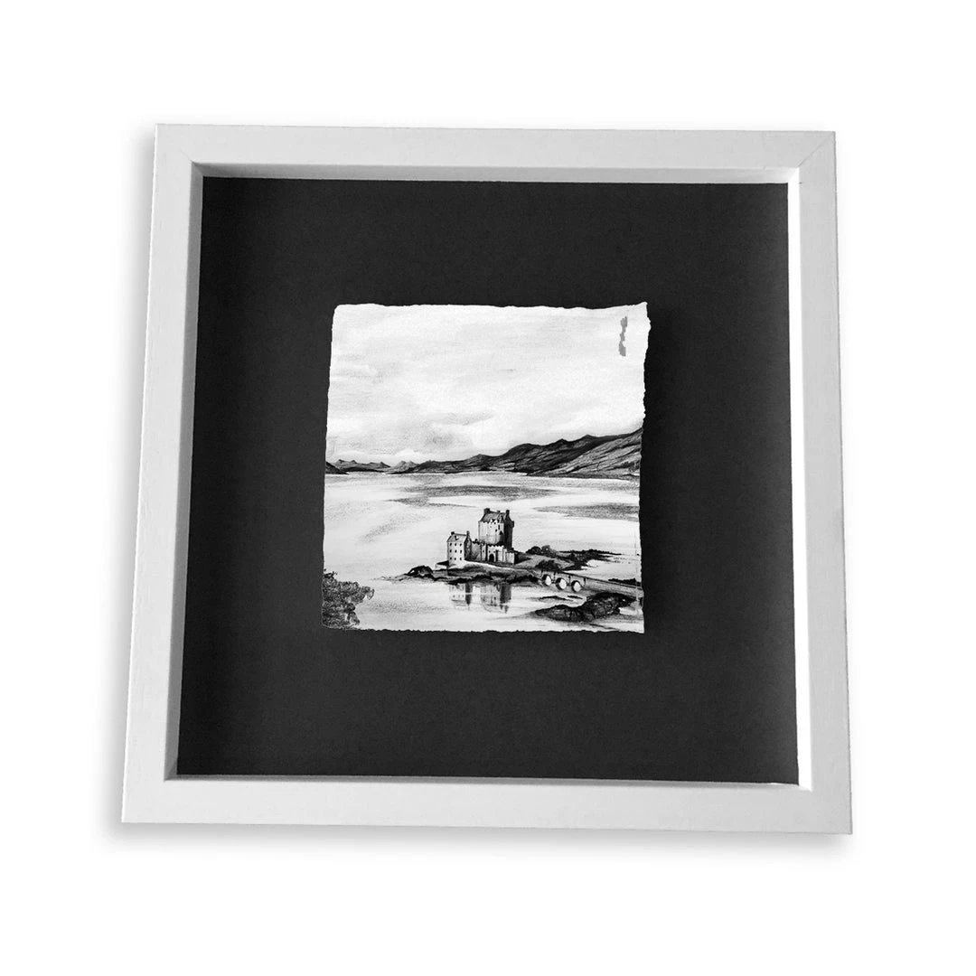 Stephen Farnan Studio Places EILEAN DONAN CASLTE, SCOTLAND - Scottish Highlands Castle Loch Britain By Stephen Farnan Made In Ireland - H13