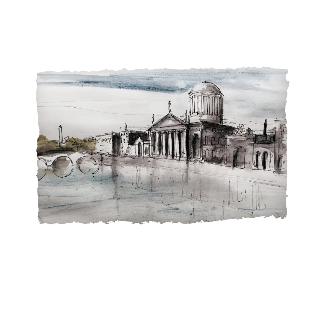 Stephen Farnan Studio Places Four Courts - County Dublin By Stephen Farnan