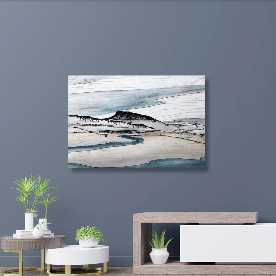 Stephen Farnan Studio Places FALCARRAGH BEACH - Muckish Mountain Beautiful County Donegal By Stephen Farnan
