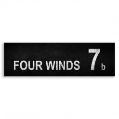 Belfast Canvas Co. FOUR WINDS 7b Canvas Bus Signs