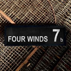 Belfast Canvas Co. FOUR WINDS 7b Canvas Bus Signs