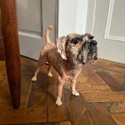 Ostinelli & Priest'Terrier' - Handmade Ceramic Sculpture All Pottery