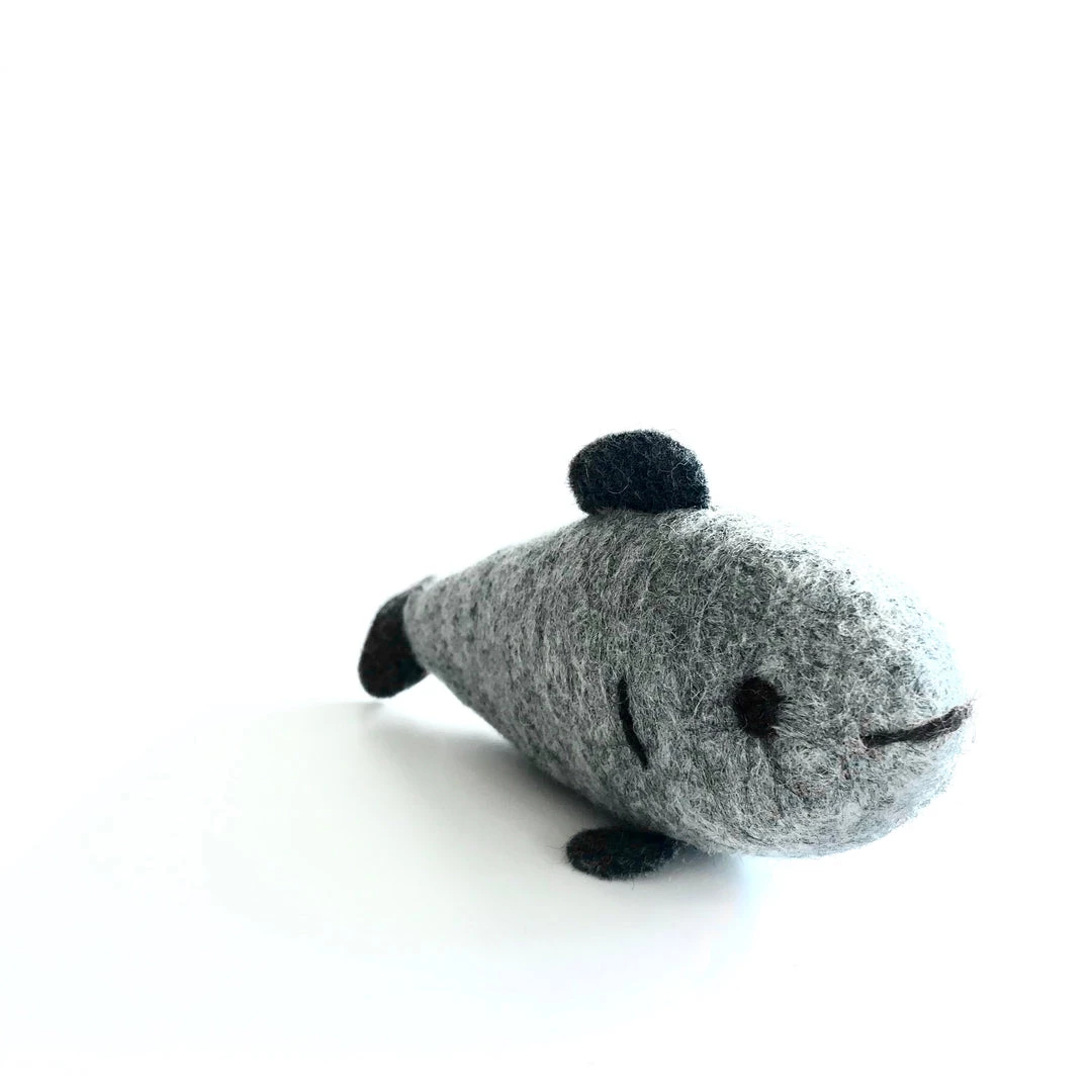 FISH - Felt Wool Animal Art By Flock Studio - Made In Dublin, Ireland Heritage Gifts