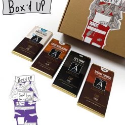 We Have It Wrapped UP Handmade Irish Chocolate Bars (four) Gift Boxes