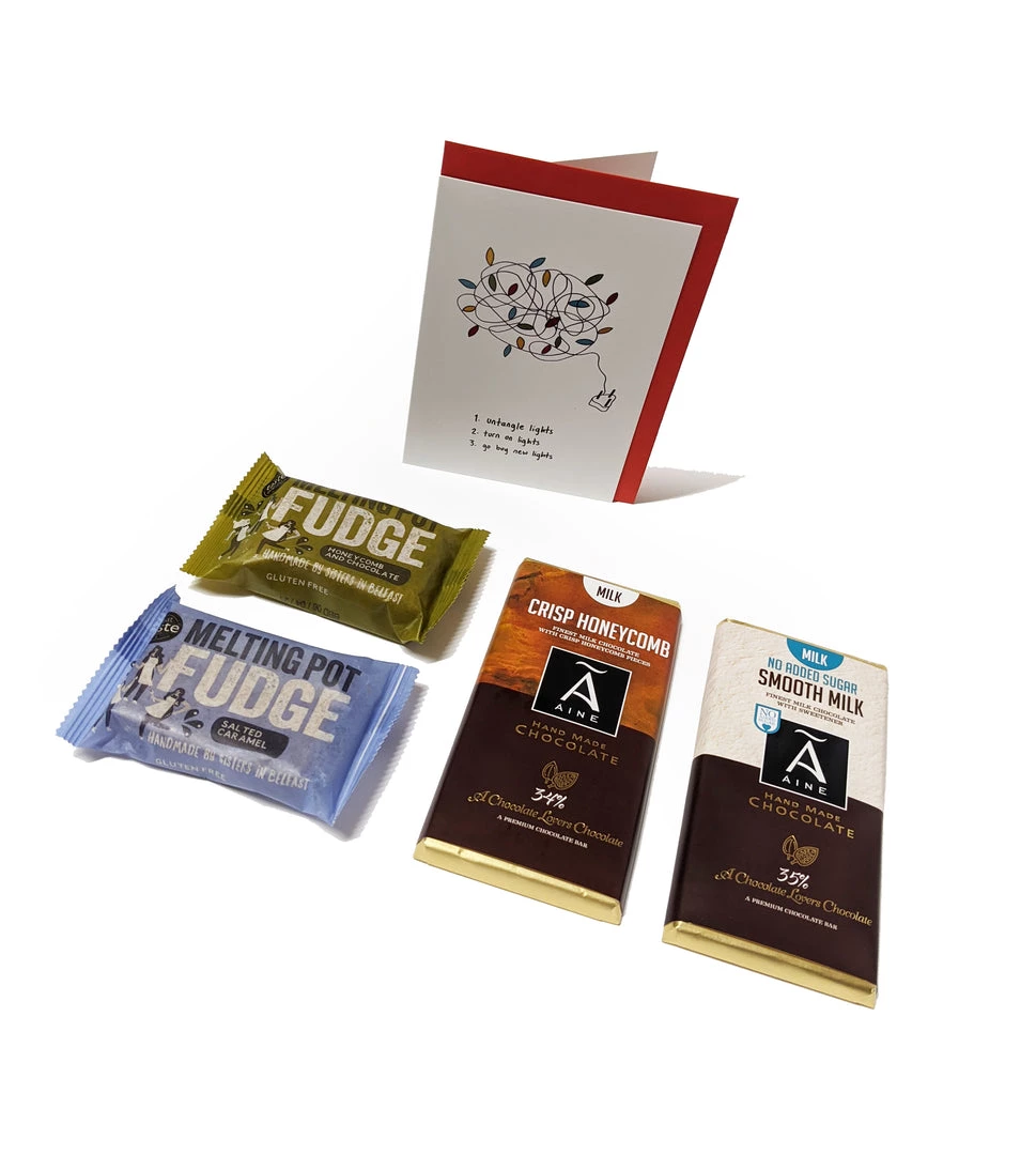 We Have It Wrapped UP Sweet Gift Box - Fudge & Chocolate (four) Gift Boxes