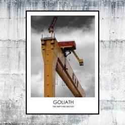 DC Photography GOLIATH THE SHIPYARD BELFAST - Contemporary Photography Print From Northern Ireland