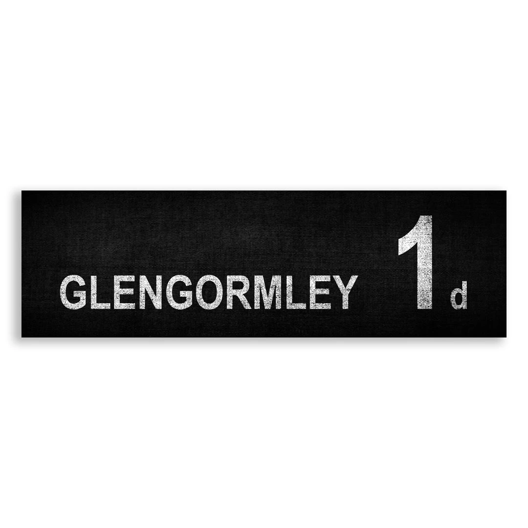 Belfast Canvas Co. Canvas Bus Signs GLENGORMLEY 1d