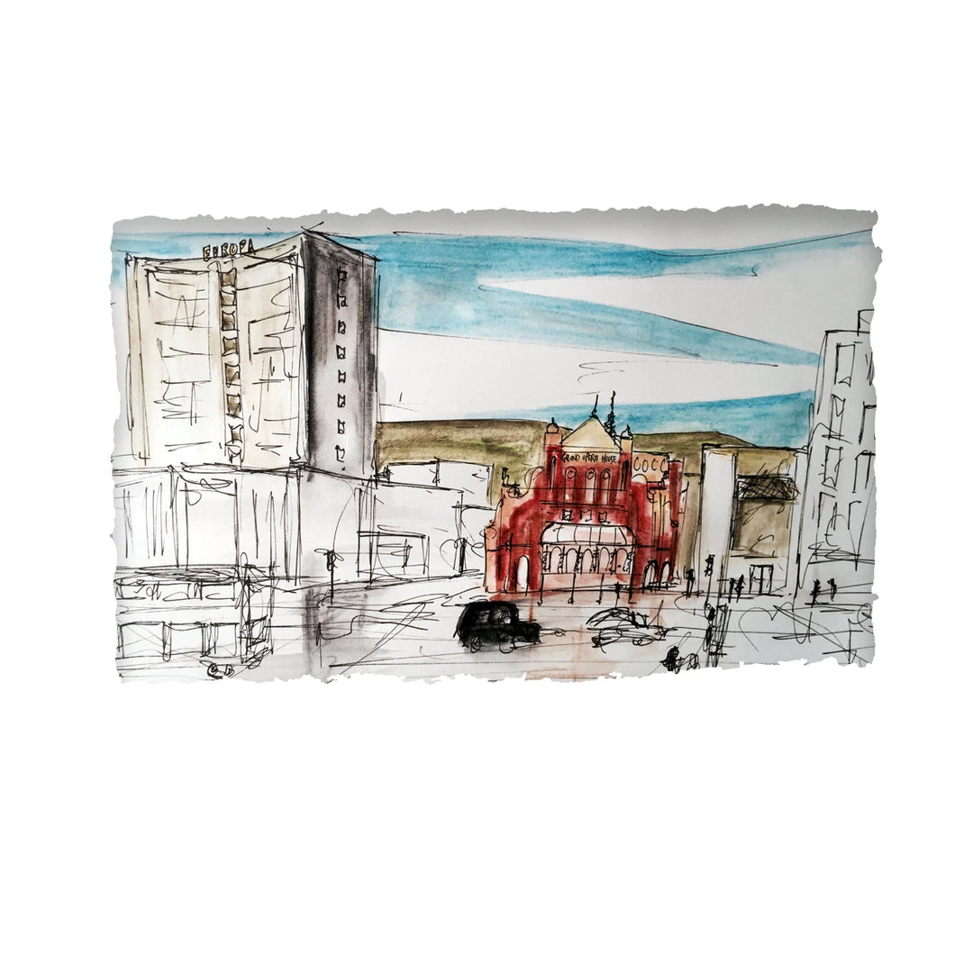 Stephen Farnan Studio Places THE GRAND OPERA HOUSE - Belfast Music Theatre County Antrim By Stephen Farnan