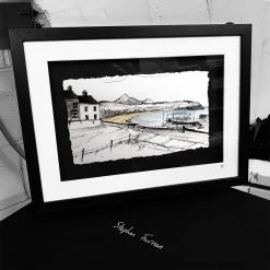 Stephen Farnan Studio Places GREYSTONES HARBOUR - Seaside Coastal Town County Wicklow By Stephen Farnan
