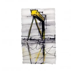 Stephen Farnan Studio Goliath - Crane In Belfast Shipyard By Stephen Farnan Places
