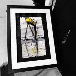 Stephen Farnan Studio Goliath - Crane In Belfast Shipyard By Stephen Farnan Places