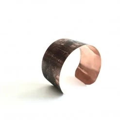 Copper Etched Traffic Cuff - By Ghost & Bonesetter - Made In Belfast All Jewellery