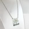 Ghost & Bonesetter Silver Etched Tree Pendant Necklace - Made In Belfast All Jewellery