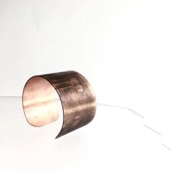 Copper Etched Traffic New York Cuff - By Ghost & Bonesetter - Made In Belfast All Jewellery