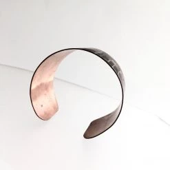 Copper Etched Traffic New York Cuff - By Ghost & Bonesetter - Made In Belfast All Jewellery